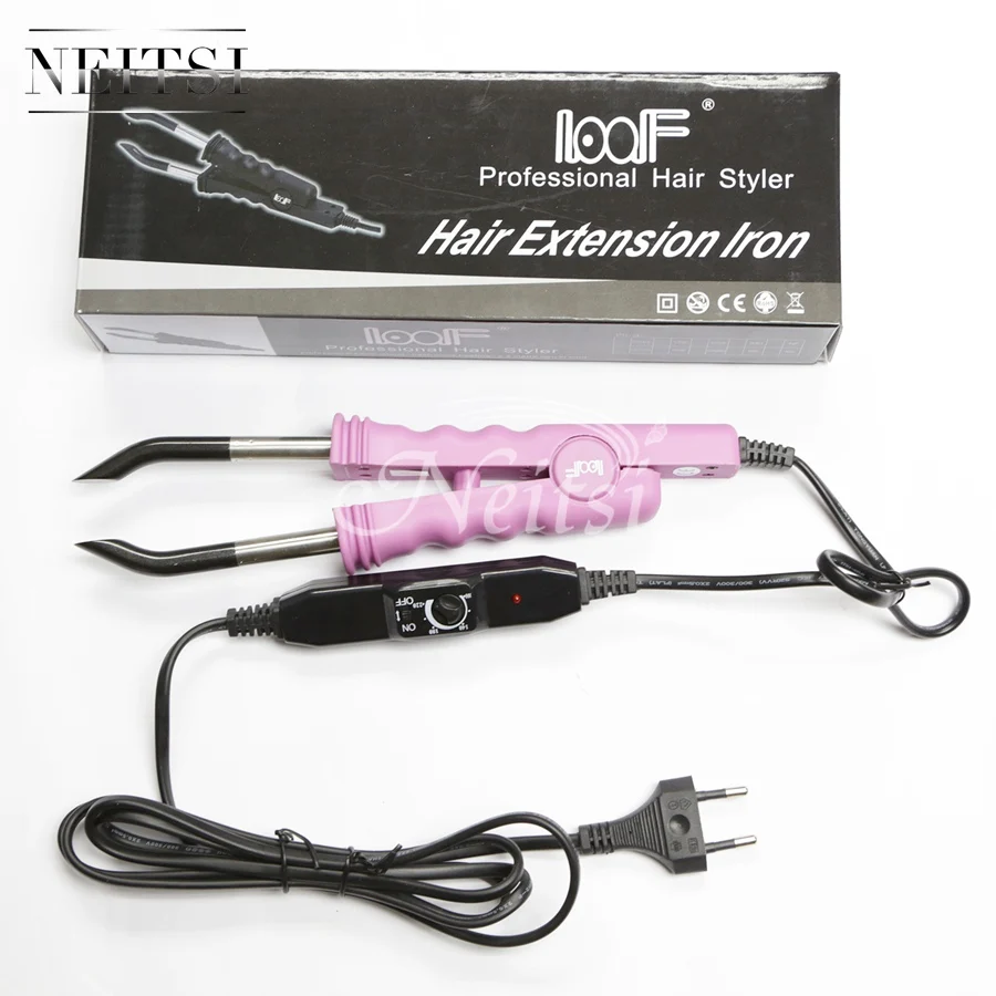 Neitsi Professional Loof Euro Plug Hair Connector Keratin Bonding Hair Extensions Fusion Heat