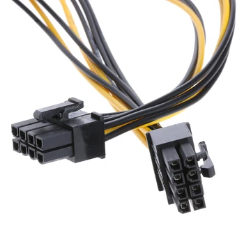 

Connecting Line Dual Molex 4 pin to 8-Pin PCI Express Video Card Pci-e ATX PSU Power Converter Adapter Cable Wire Power Supply