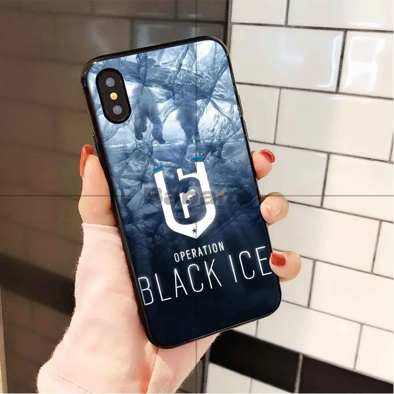 Babaite Rainbow Six Siege Coque чехол для телефона iPhone 8 7 6 6S Plus 5 5S SE XR X XS MAX Coque Shell