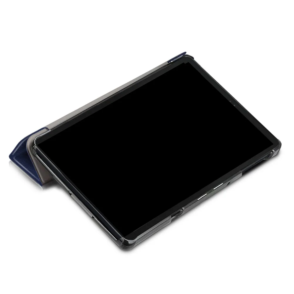 Смарт сон/Пробуждение Магнитный Trifold PU кожаный флип-чехол с подставкой противоударный чехол для Samsung Galaxy Tab A 10,5 "T590 T595 T597