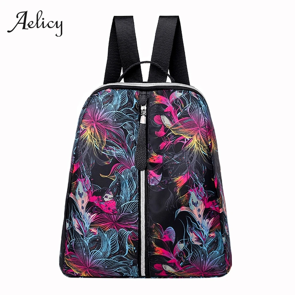 Aelicy Модный женский рюкзак с граффити Водонепроницаемые рюкзаки для девочек