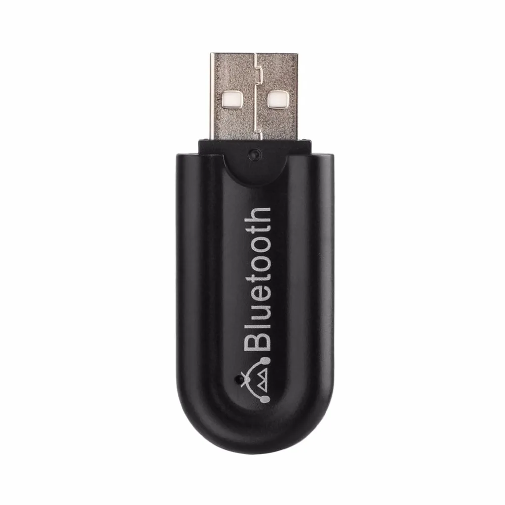 3,5 мм USB Bluetooth приемник динамик Bluetooth USB A2DP адаптер ключ Bluetooth музыкальный аудио приемник для автомобиля Черный дропшиппинг