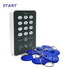 Новая 125 кГц RFID Бесконтактная карта система контроля доступа RFID/EM клавиатура карта контроля доступа Лер Открыватель двери Мастер контроль Лер