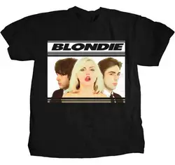 Магазин футболки короткий рукав зомер Экипаж шеи женщин Blondie футболки