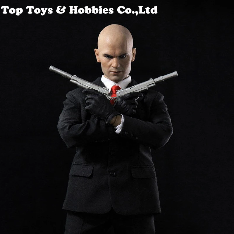 

Collectible Dreamer 1:6 Scale Hitman 47 12" Male Action Figure full set with the head suit and gun model and the body