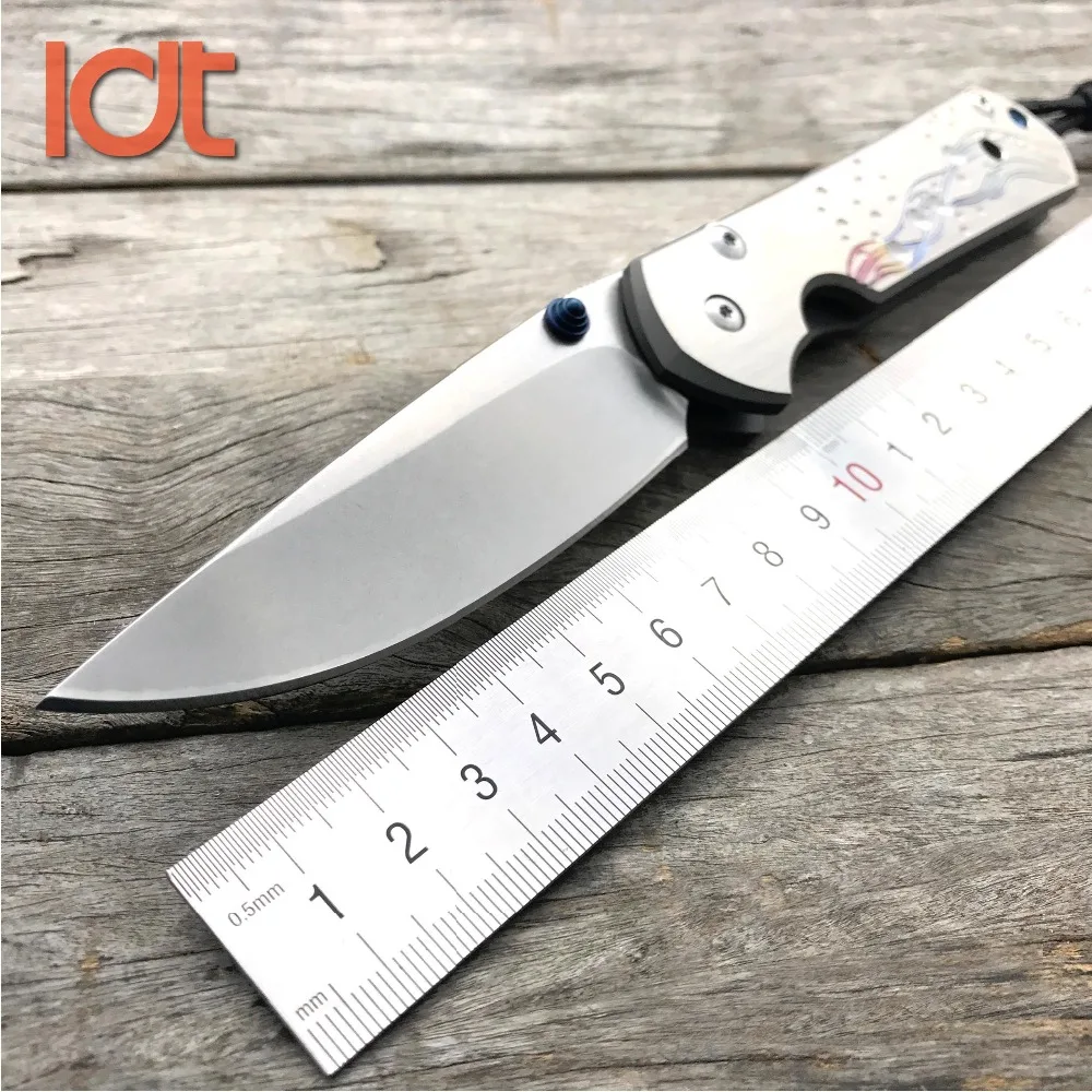 

LDT CR Sebenza Ikosi Tactical Folding Knives D2 Blade Titanium Handle Camping Knife Hunting Survival Pocket Knife EDC Tools