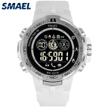 Умные часы с Bluetooth, SMAEL часы, мужские спортивные водонепроницаемые электронные часы, мужские цифровые наручные часы с Bluetooth 8012