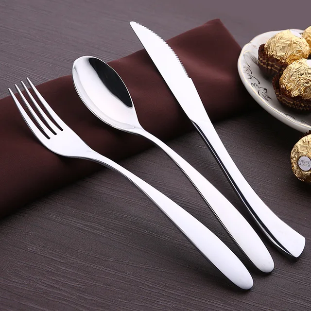 3Pcs/set West Tableware Suit Stainless Steel Steak Knife Fork three