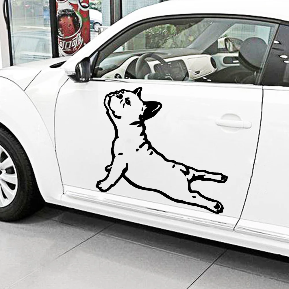 

Beauty Bulldog Car Stickers Interesting Reflective Car Stickers Decals