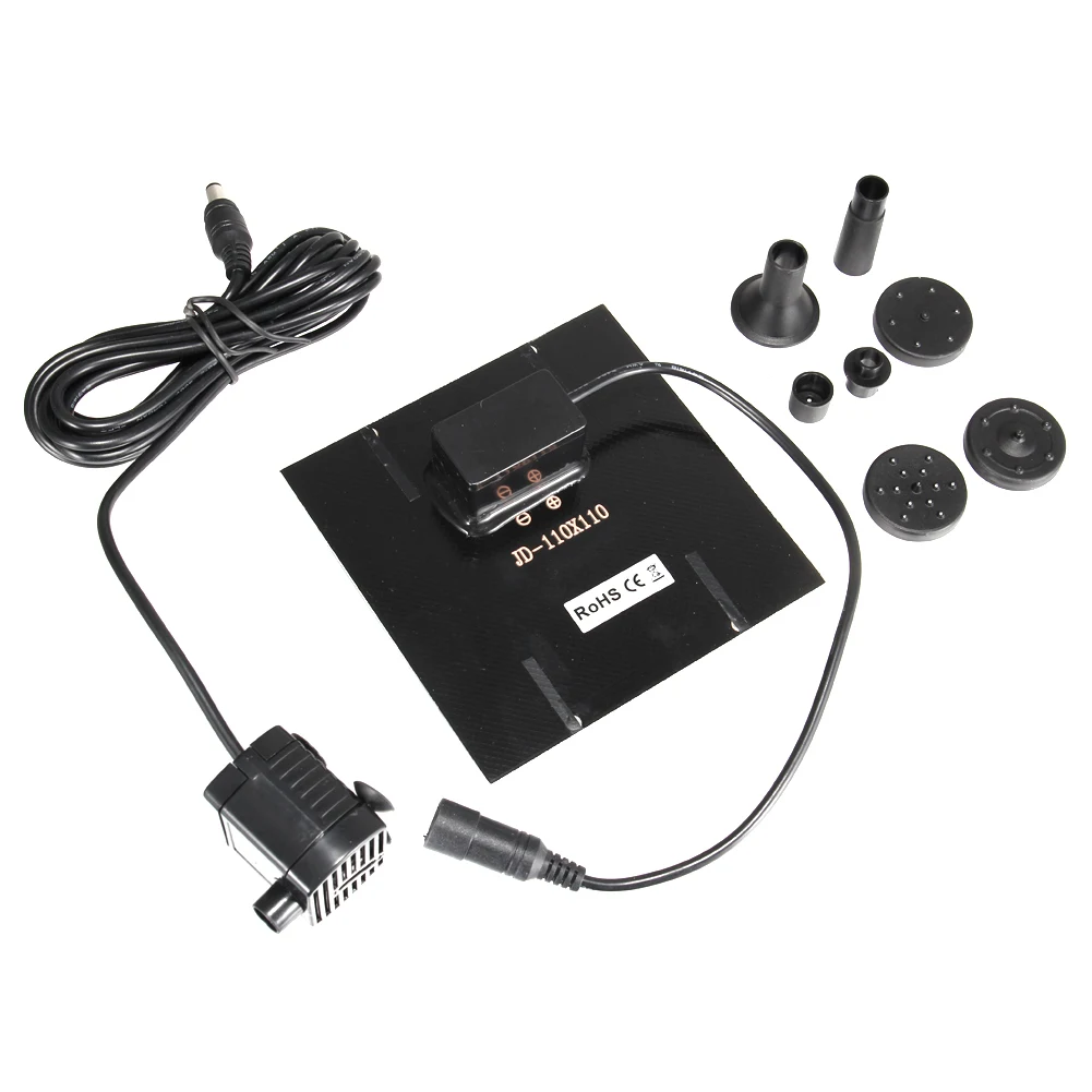 

Solar Panel Powered Mini Fountain Water Pump Garden Pool Pond Aquarium Fountain YU-Home