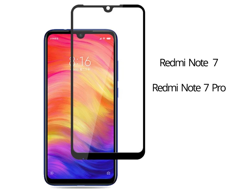 2 шт. стекло для Redmi 7 Note 7 5 Pro Redmi Note 4X GO закаленное стекло для Xiaomi Redmi Note 7 5 Pro Note 4X защита экрана - Цвет: Redmi Note 7