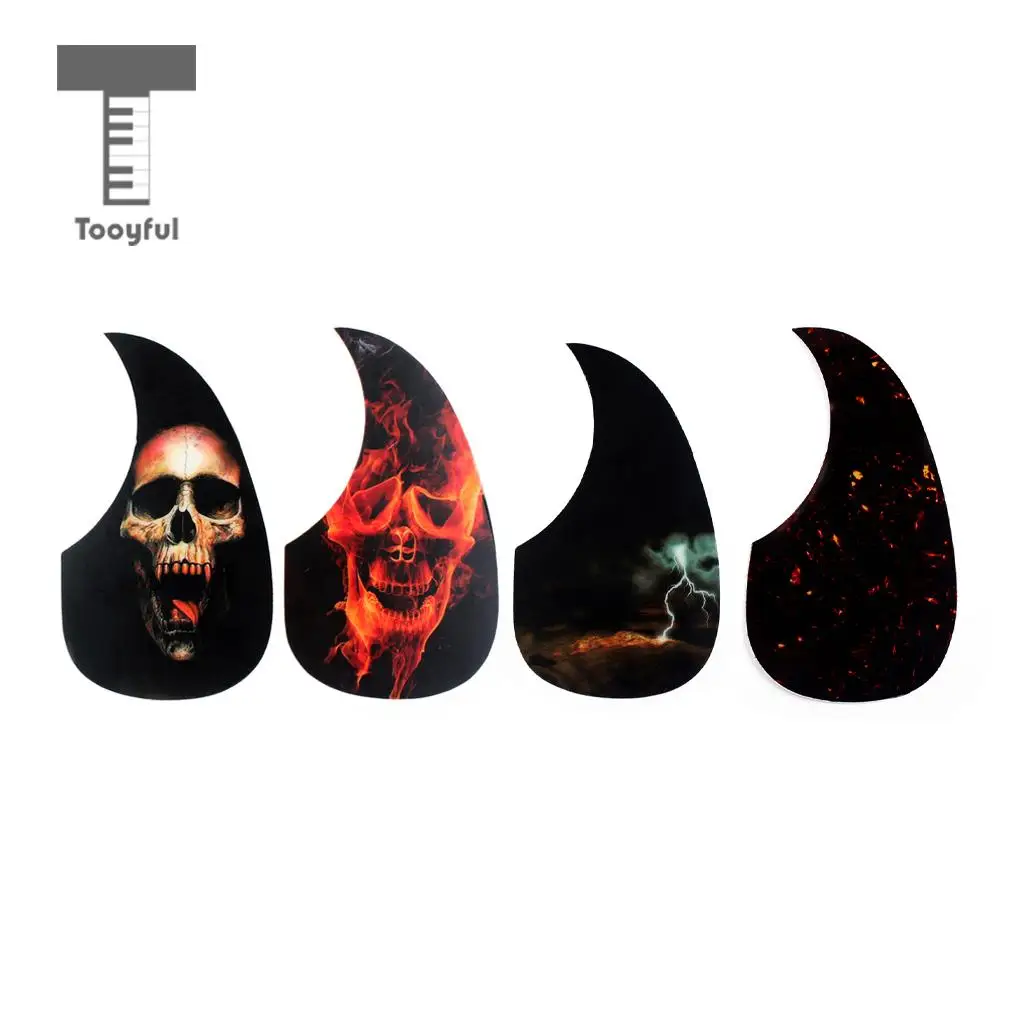 Buy Tooyful 4 Pieces Celluloid Guitar Scratch Plates
