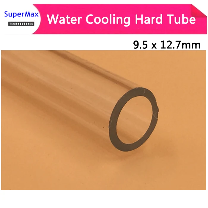 4pcs PVC 9*12.7mm transparent water cooling tube hose tube for water