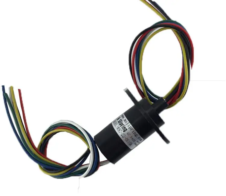 

M slipring slip ring Dia.22mm 4 / 6 Channels 10A MSC-22-0410A MSC-22-0610A Wind power slip ring