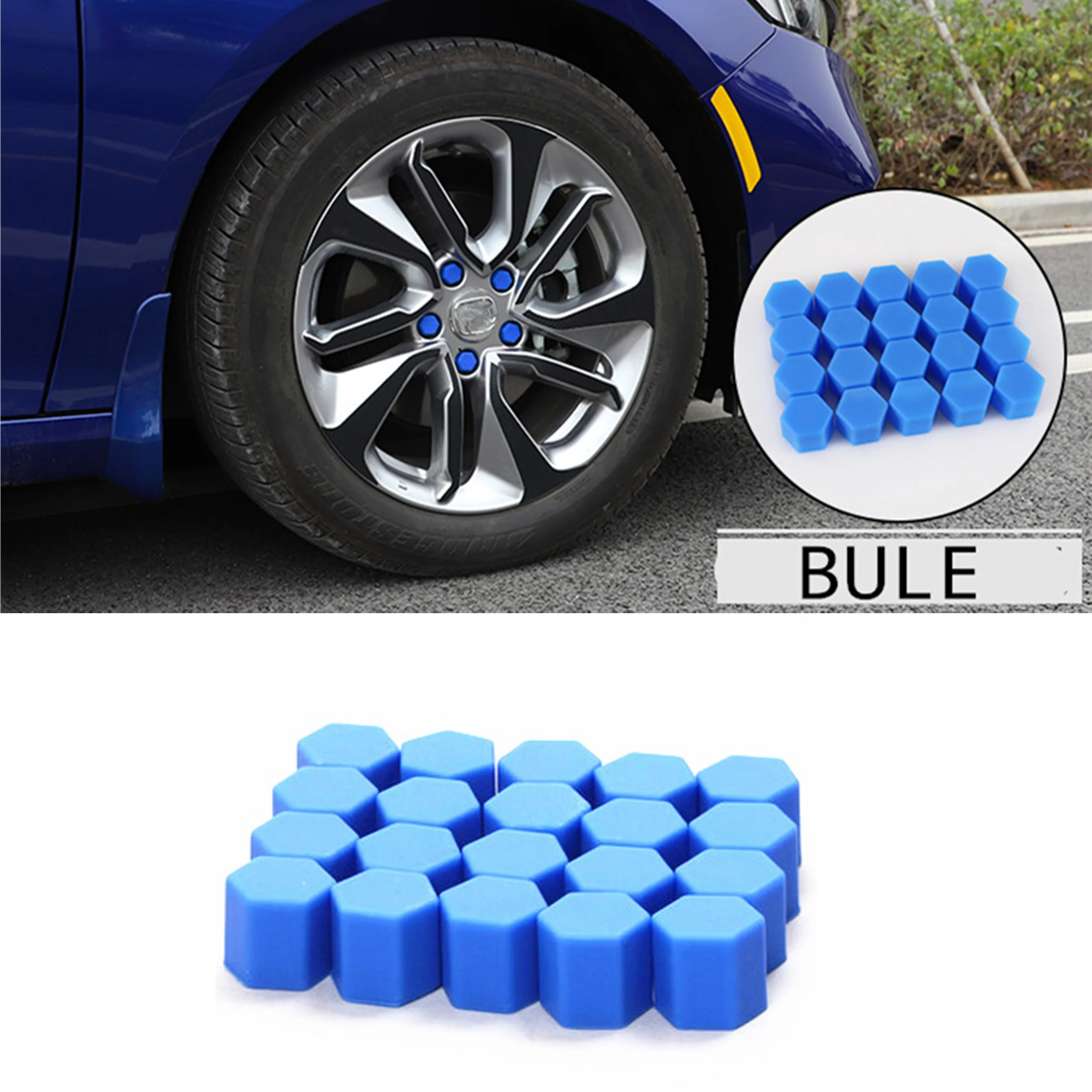 

20pcs car wheel bolt screw protection cover for Mitsubishi GT-PHEV XR-PHEV Delica Xpander L200 Mirage Samurai EX FORTIS
