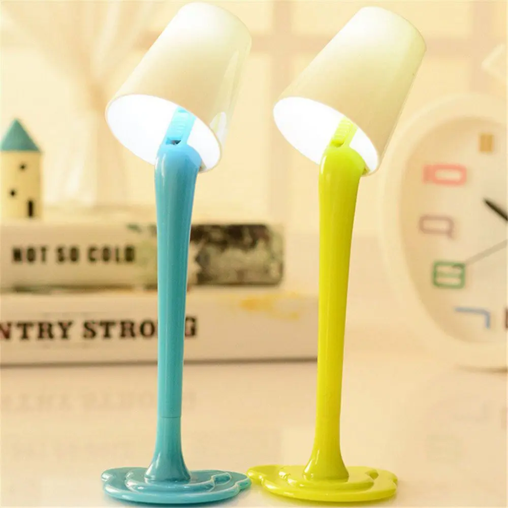Creative desk lamp dual purpose ballpoint pen cute little night light