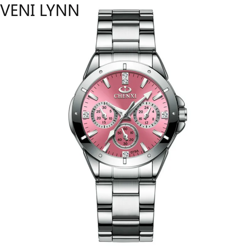 

VENI LYNN 2019 Women's Watch Fashion Waterproof New Quartz Watches Women Wristwatches Student High Quality