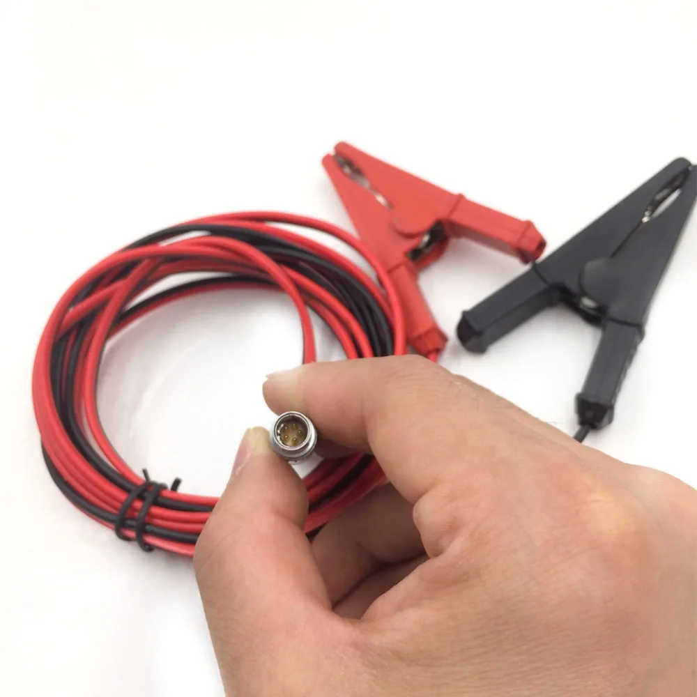 Gimax Hi-target V60 H32 V30 and V90 RTK/GPS PW-25 Battery External Power Cable Color: 3m Gimax Hi-target V60 H32 V30 and V90 RTK/GPS PW-25 Battery External Power Cable Color: 3m