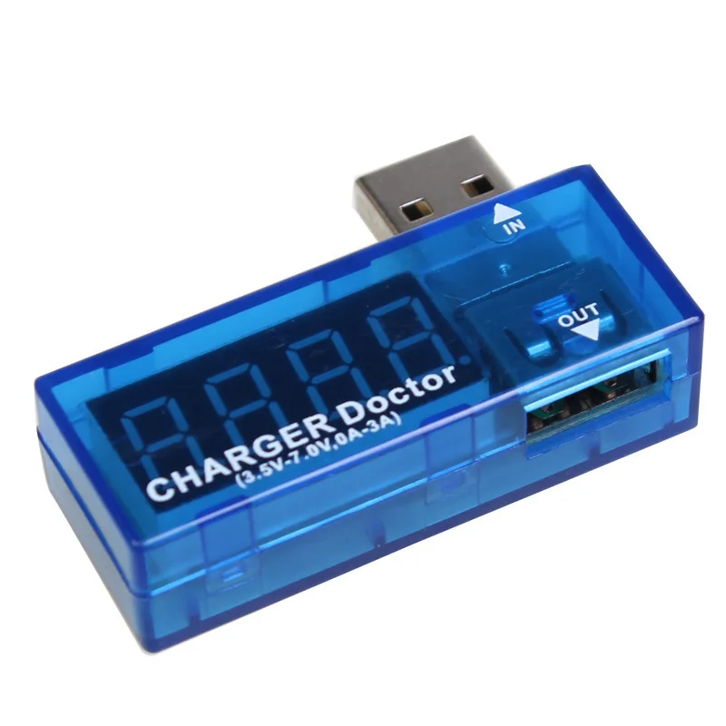 USB Battery Tester Tester Doctor Volt Meter Indicator Current and Voltage Charger Power Bank Amp Volt Ammeter Voltmeter Detector