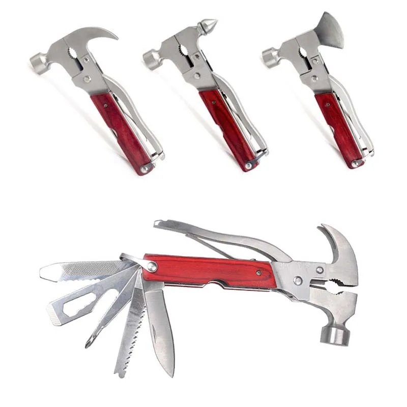 Multi Functional Car Window Breaker Emergency Safety Hammer Stainless