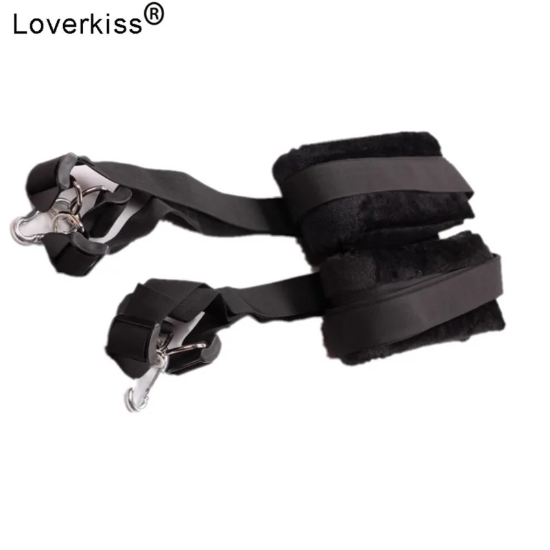 Loverkiss Hanging Sex Swing BDSM Set Metal Tripod and Sex Swing Tease Position Door Sex Swing BDSM Sex Furniture for Couples 3