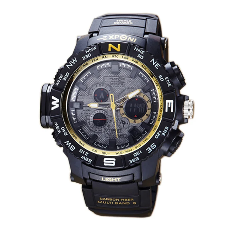 Многофункциональные мужские спортивные часы Электронный светящийся будильник модные парные часы календарь пара цифровые наручные часы