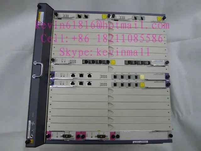 Оригинальный hua wei GPON или EPON OLT MA5680T с 2 * SCUN + PRTE GICF и один 8 портовая плата GPBD|olt epon|gpon