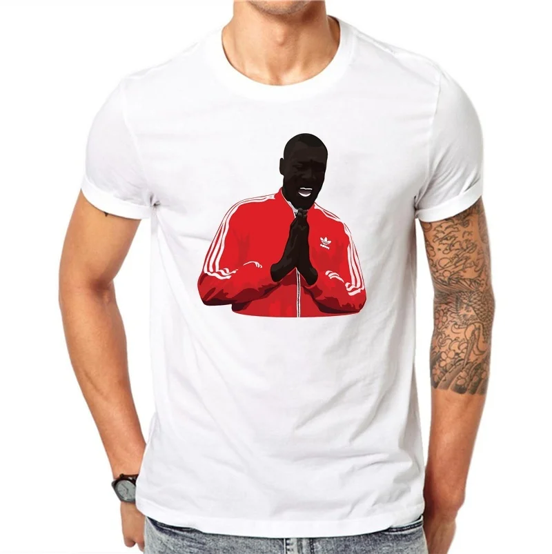 LettBao Funny Black Man T shirt Men Cotton Short Sleeve Tshirt Cotton