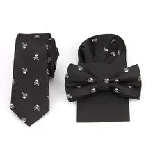 Модное платье в Корейском стиле, 3 шт./партия, галстук и галстук-бабочка карман, квадратное полотенце, три предмета, подчеркивающий индивидуальность галстук, мужской вязаный галстук, мужской подарок