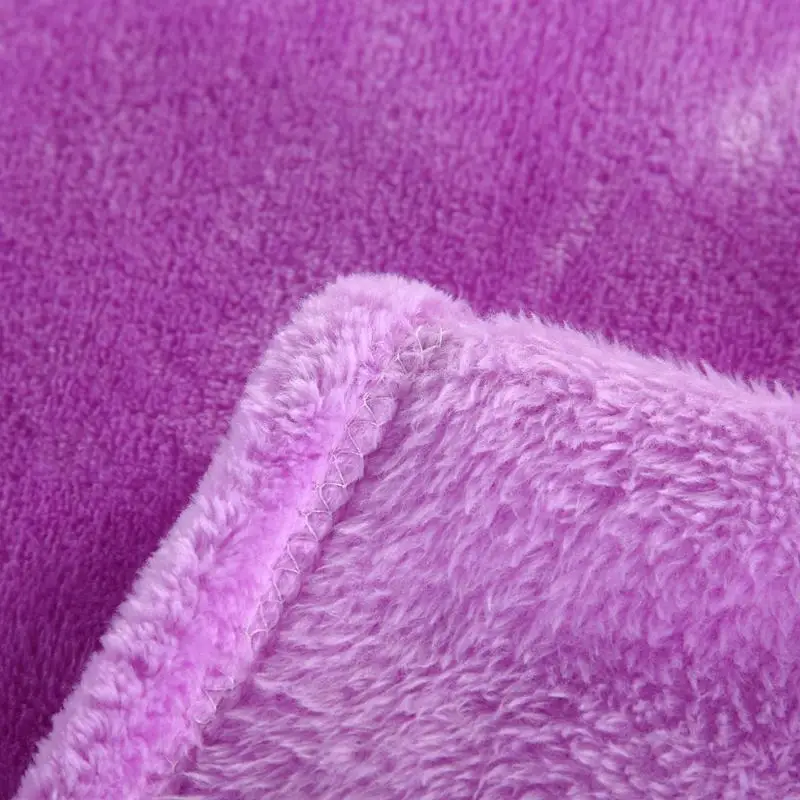 Одноцветный фланелевый диван одеяло, дорожное одеяло и летнее одеяло, Высокоплотный текстиль мягкий и удобный для качественного сна