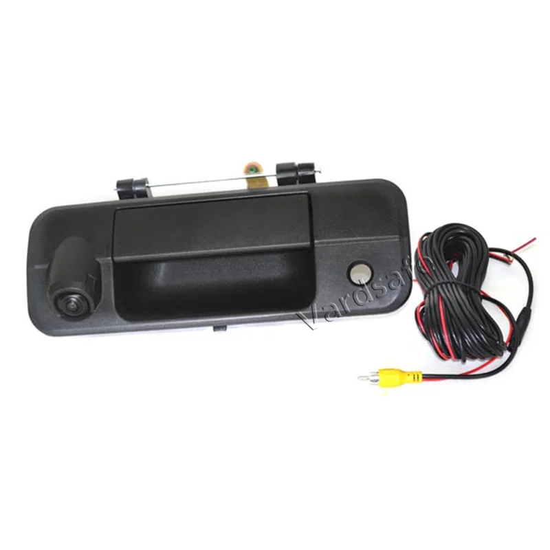 Vardsafe VS435R  Tailgate Reverse Backup Camera + Replacement Rear View Mirror Monitor for Toyota Tundra Pickup Truck