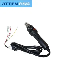 ATTEN BGA пайка горячим воздухом станция горячего воздуха пистолет ручка 220 В для AT850D