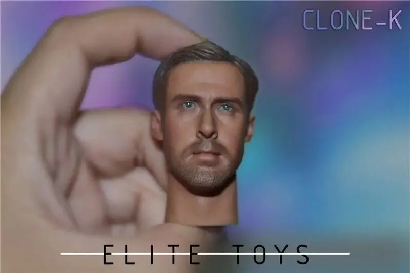 

1/6 ELITE TOYS Blade Runner 2049 Ryan Gosling K Head Headsculpture