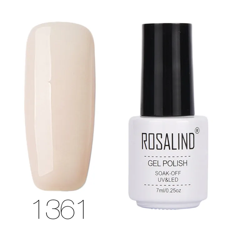1361 Rosalind 7 мл 1323-1864 цветная серия Гель-лак для ногтей Vernis горячий замачиваемый долговечный УФ-и светодиодный лак для ногтей Набор лаков для дизайна ногтей - Цвет: 1361