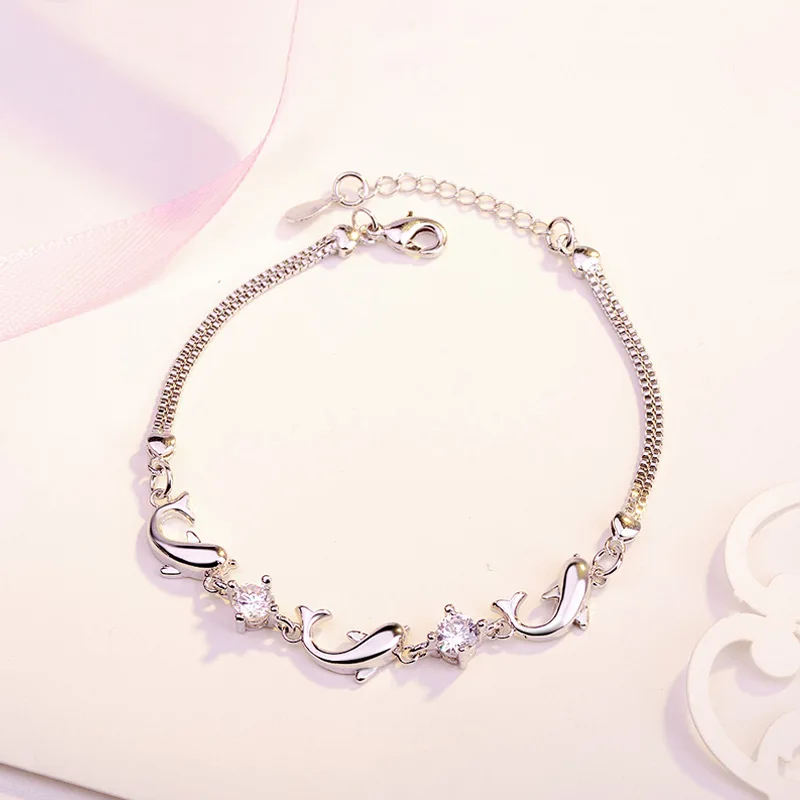 

ZTUNG ZDS3 zircon 2019 New Vintage plant S925 Stering silver Fine jewelry bracelets for women bangles gift with free packing