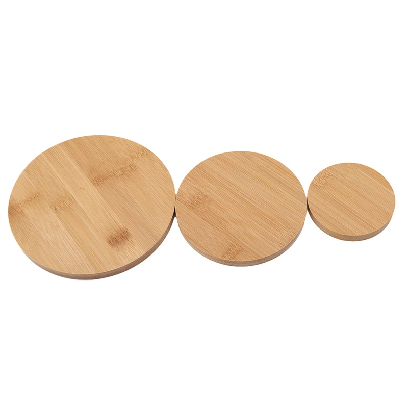 

Fashion Base Garden Decoration Home Decoration Crafts Round Wooden Bowl Plate Succulent Storage Tray