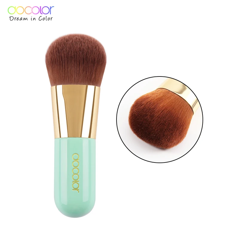 

Docolor Kabuki Contour Foundation Brush Shape Cream Makeup Brushes Loose Powder Brush Multifunctional Make Up Brushes