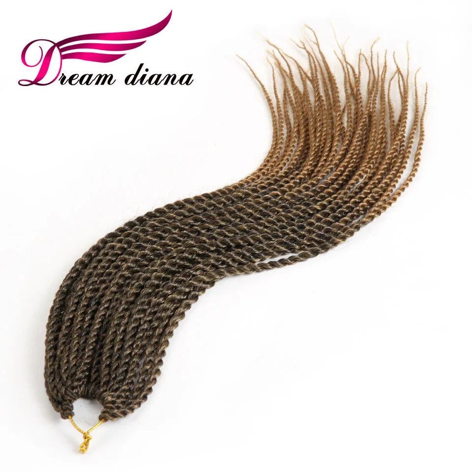 Ombre Braiding Hair 18&quot 75g/pack Crochet Twist 30 Strands Faux Locs Braids Extensions Crotchet |