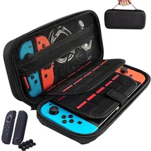 Bolsa de almacenamiento para Nintendo Switch Nintendos Switch Console Handheld Estuche de transporte 19 portatarjetas para Nintendoswitch