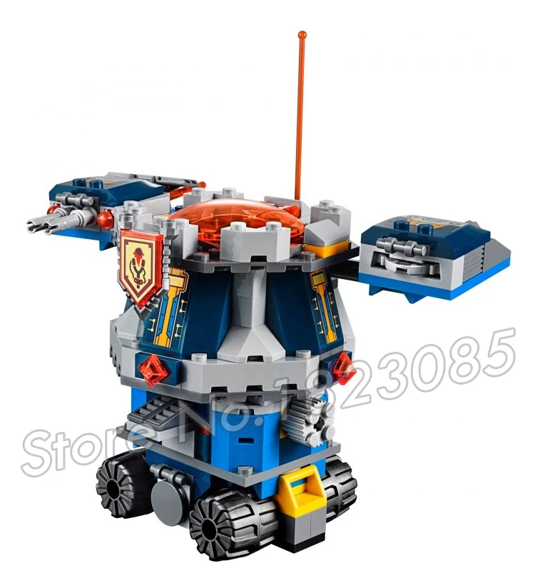 678 шт. Knights Axl's Tower Carrier колесница War Wagon 10520 фигурные строительные блоки детские Nexus Игрушки совместимы с Lago