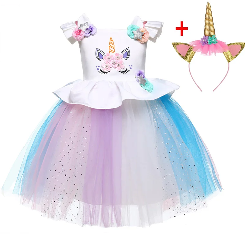 Unicorn Party Dresses For Girls -Unicorn Fashion HTB16JMAadfvK1RjSspoq6zfNpXaz