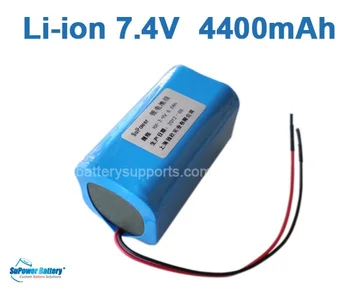 

SuPower 7.2V 7.4V 8.4V 18650 4400mAh Lithium ion Li-ion Rechargeable Battery Pack Max. 2A with built-in protection circuit board