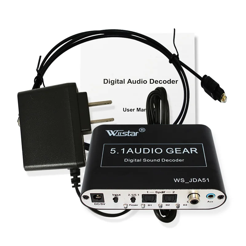 100 шт. 5.1 аудиодекодер SPDIF коаксиальный RCA dolby dts AC3 цифровой до 5.1 Усилители домашние аналоговый преобразователь для PS3, DVD Xbox360