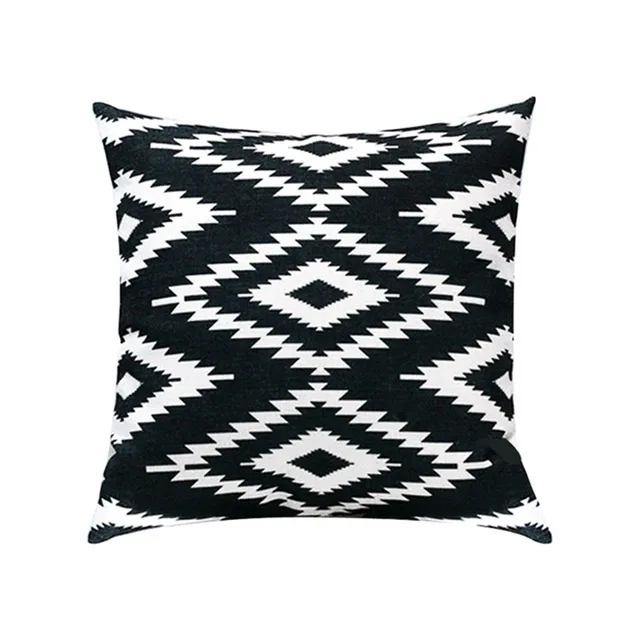 Aztec Cushion Cover Ethnic Throw Pillow Cover Geometric Decorative