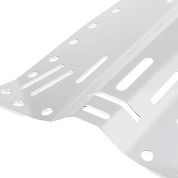 

Scuba Diving Backplate - 3mm Thick Aluminum Alloy Tech Dive Back Plate, Silver