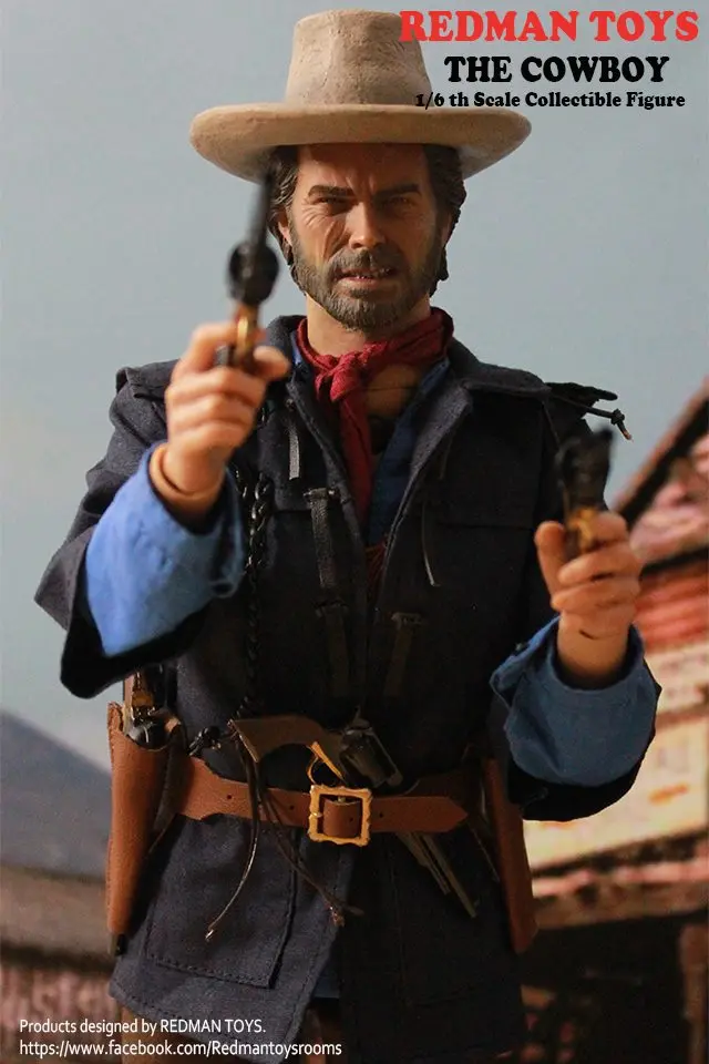 

[ESTARTEK] REDMAN TOYS RM005 1/6 Western Law Enforcement COWBOY Clint Eastwood 12inch Collectibles Action Figure