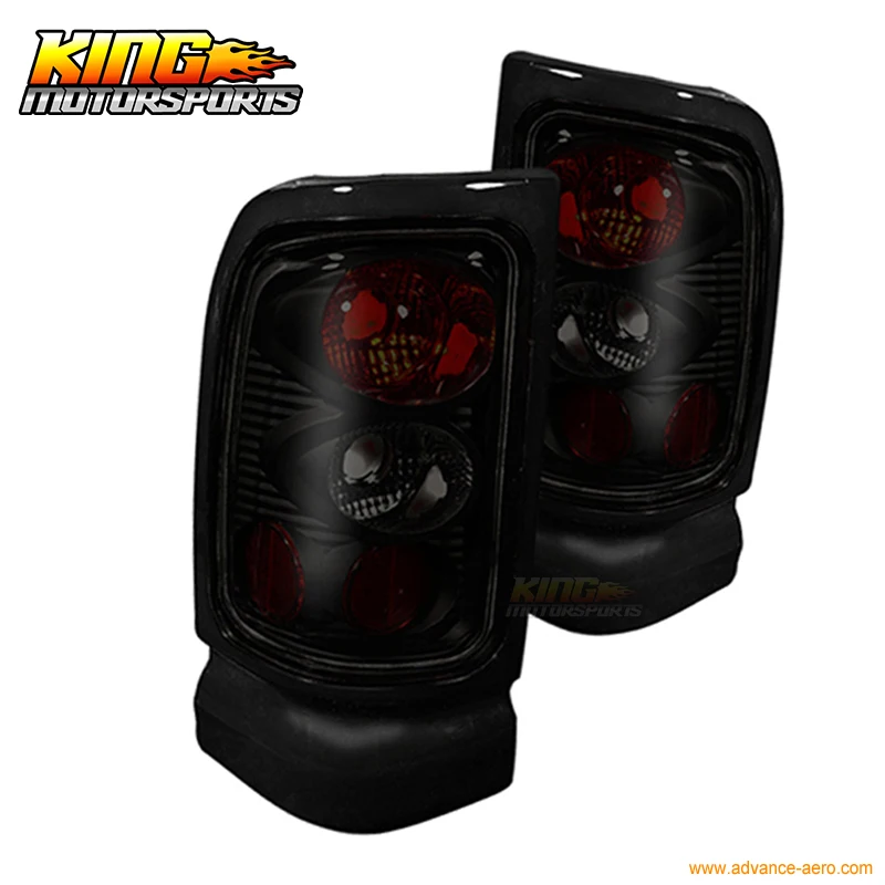 

For 1994-2001 Dodge Ram Altezza Tail Light Taillights Lamps Black Smoke USA Domestic Free Shipping