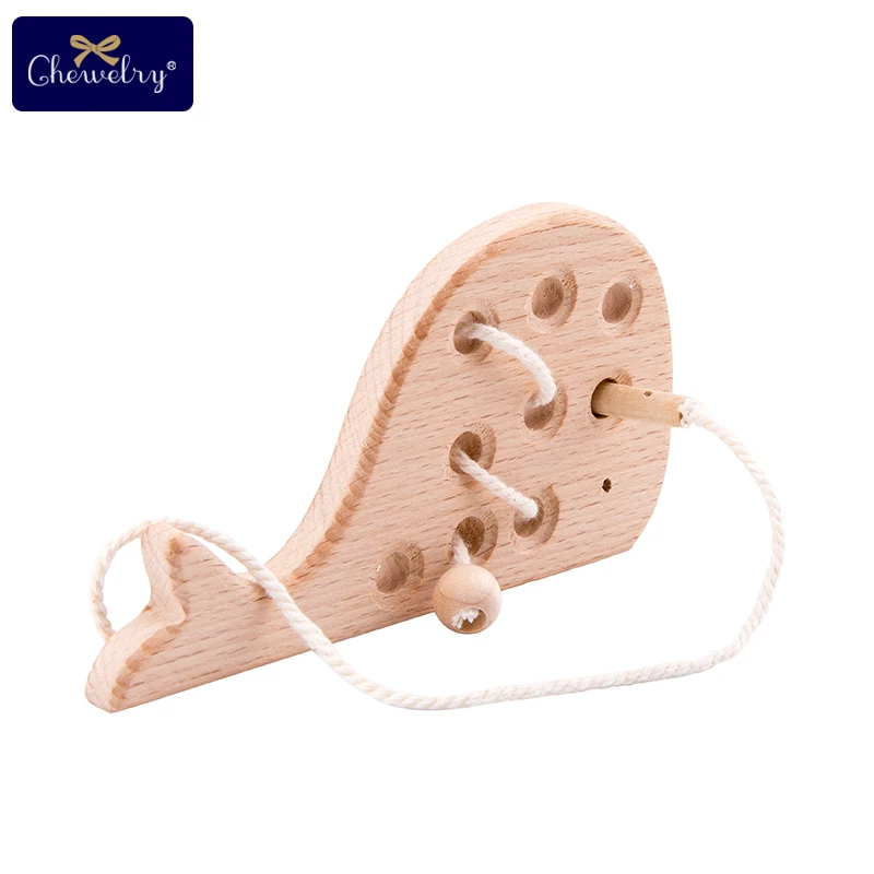 Wooden Kindergarten Mouse Threading Board Lacing Beech Wooden Sewing Toys Dinosaur Button Beaded Blocks For Boys Girls Products 4 Wooden Kindergarten Mouse Threading Board Lacing Beech Wooden Sewing Toys Dinosaur Button Beaded Blocks For Boys Girls Products 4