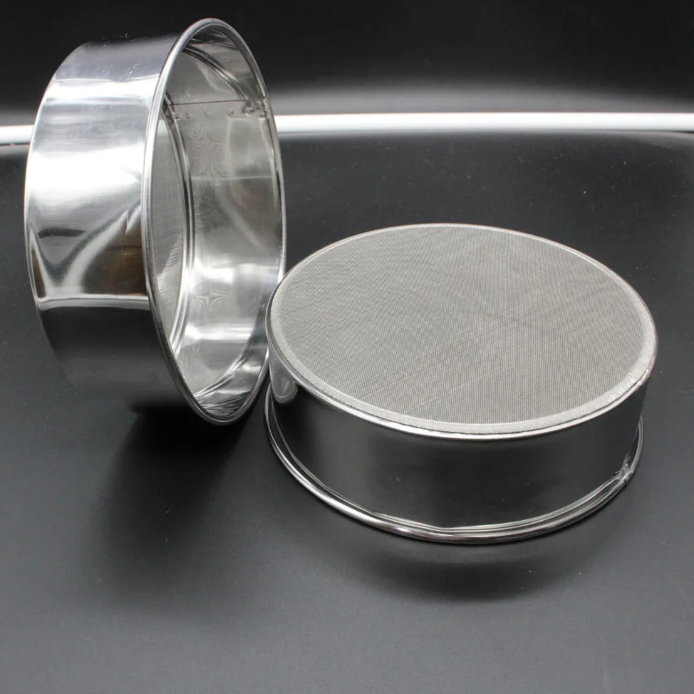 

15cm Pure Stainless Steel Flour Sieve Cake Baking Pastry Tools Kitchen Mesh Wire Flour Screen Mesh Strainer Flour Sieve