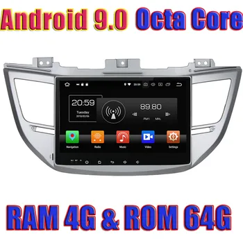 

WANUSUAL Octa Core Android 9.0 Car Media Center Autovideo Player For Hyundai IX35/Tucson 2015 GPS Navigation NO DVD 2 Din Radio